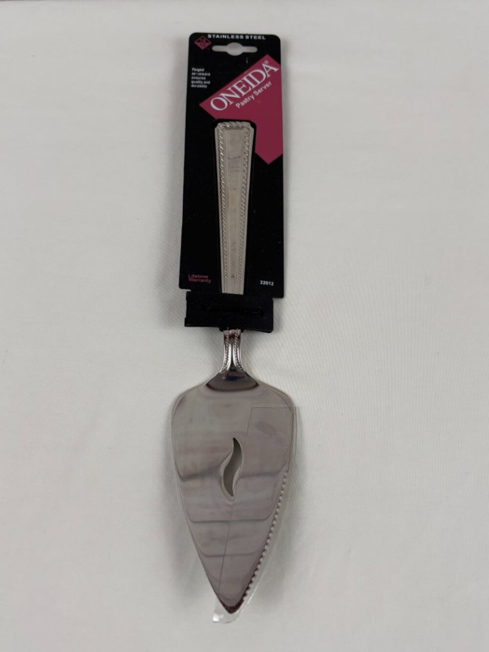 Oneida Flourish Pie Cake Pastry Server Stainless 18/10 NOS